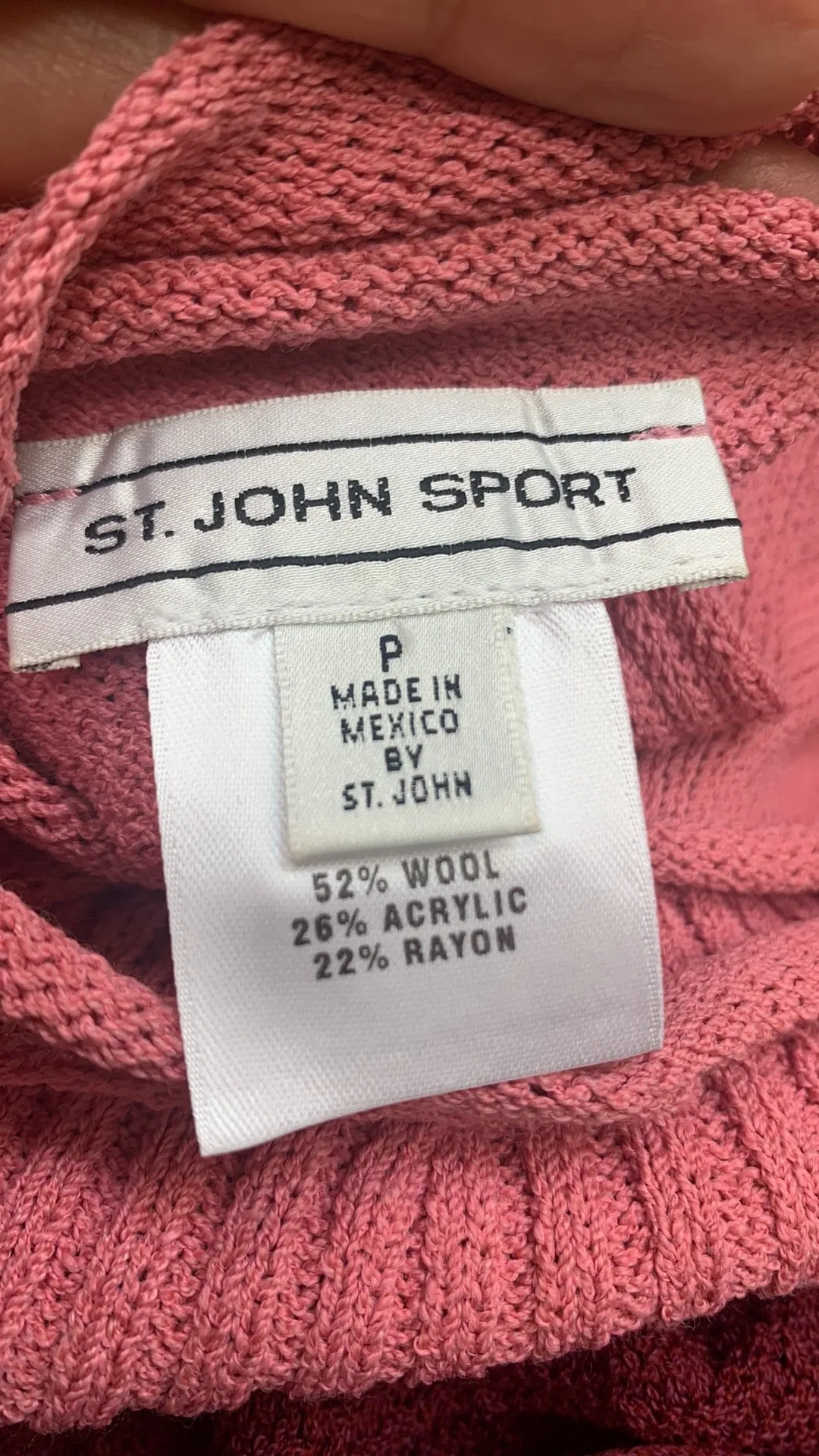 ST. JOHN SPORT 2 pc, Dress and sweater, size P