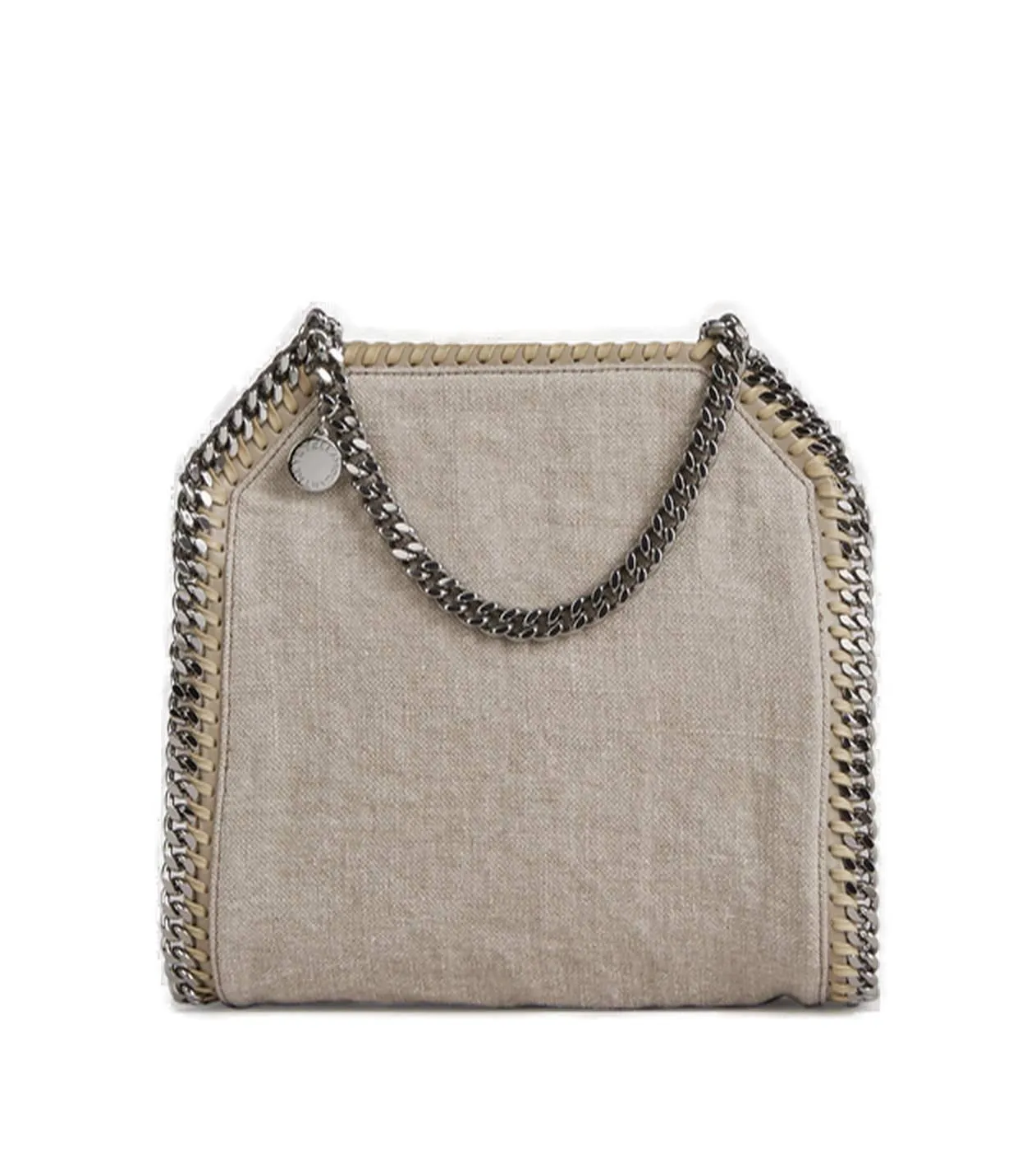 Stella McCartney Falabella Logo Charm Small Tote Bag