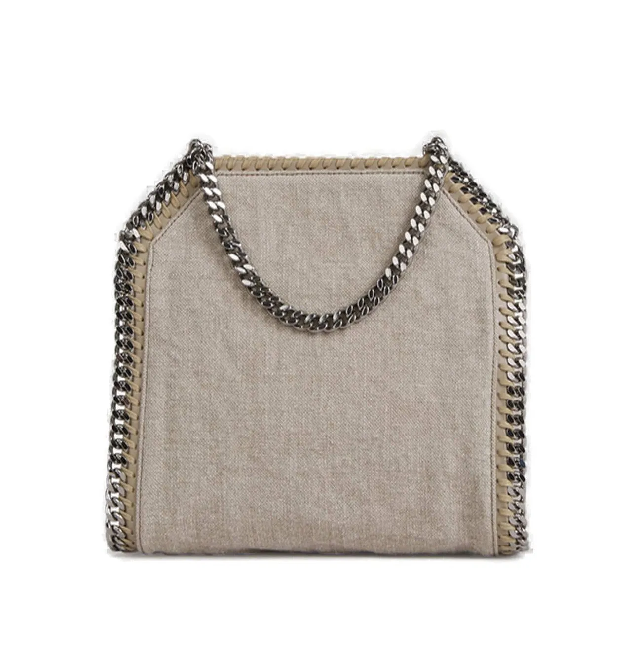 Stella McCartney Falabella Logo Charm Small Tote Bag