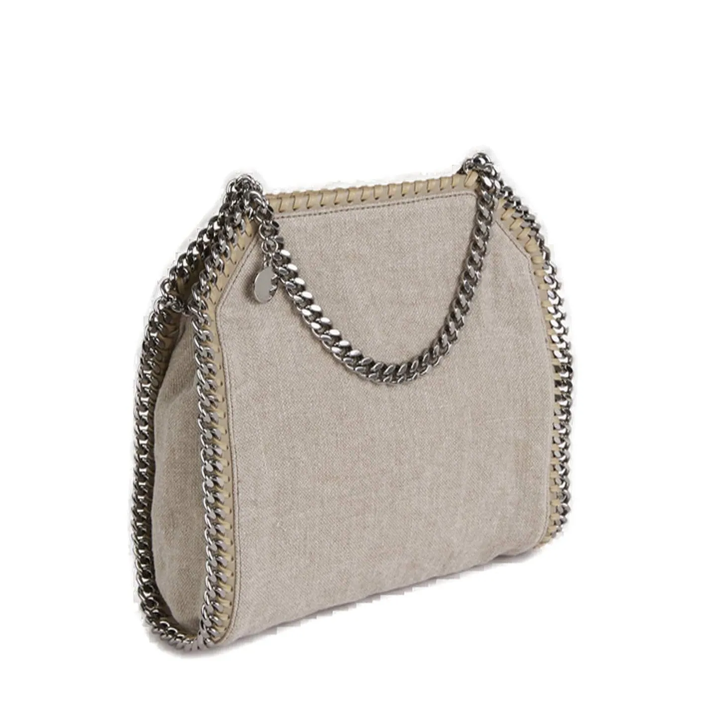 Stella McCartney Falabella Logo Charm Small Tote Bag