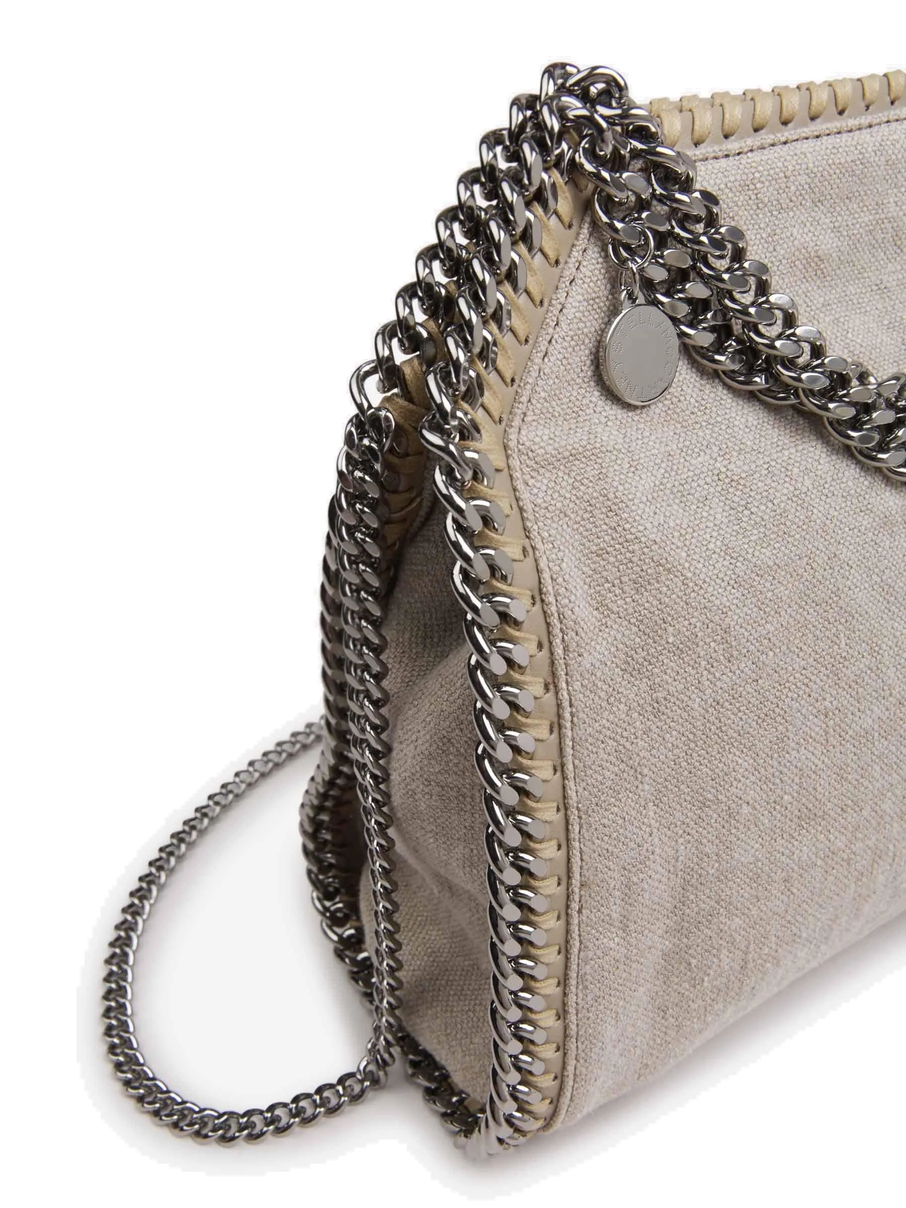 Stella McCartney Falabella Logo Charm Small Tote Bag