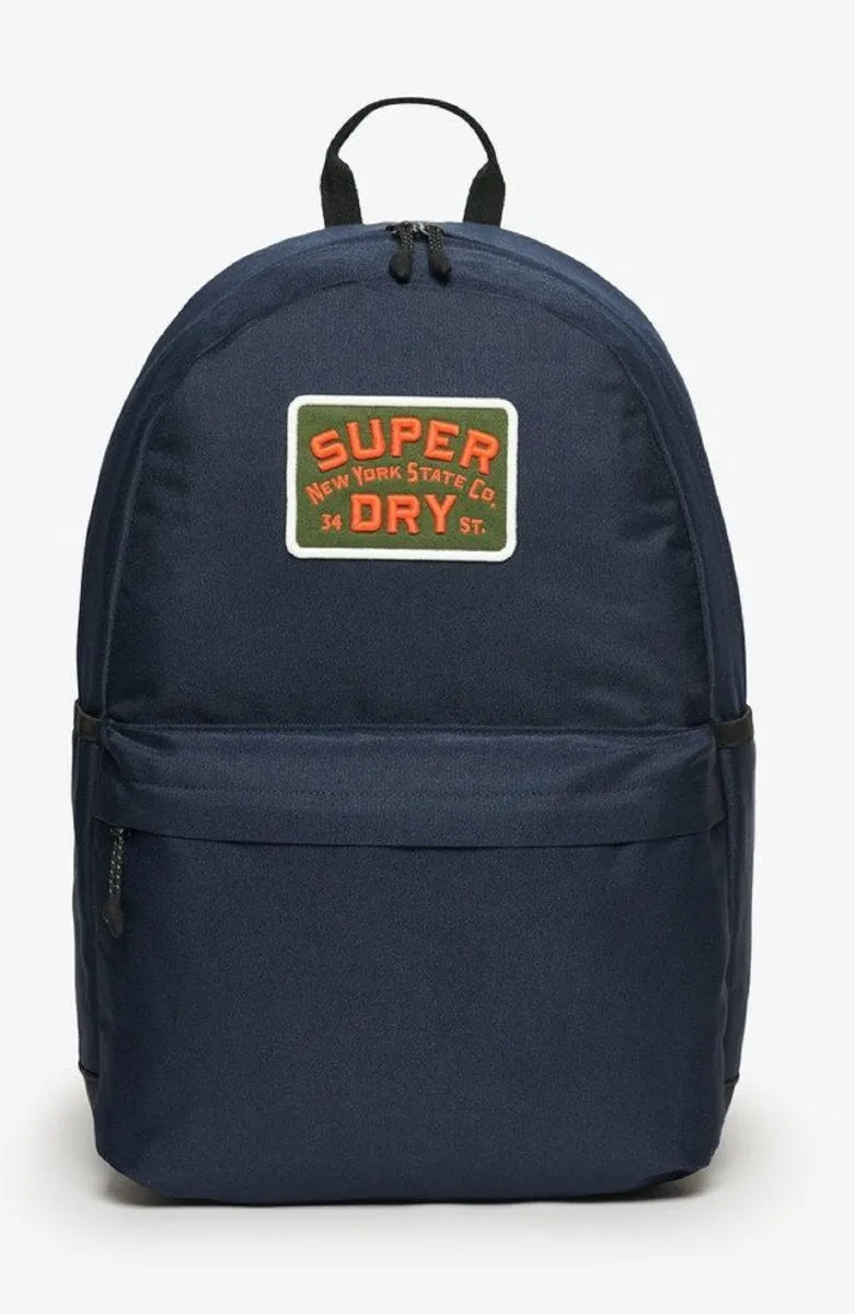 Superdry Patched Montana 11S Bags Navy