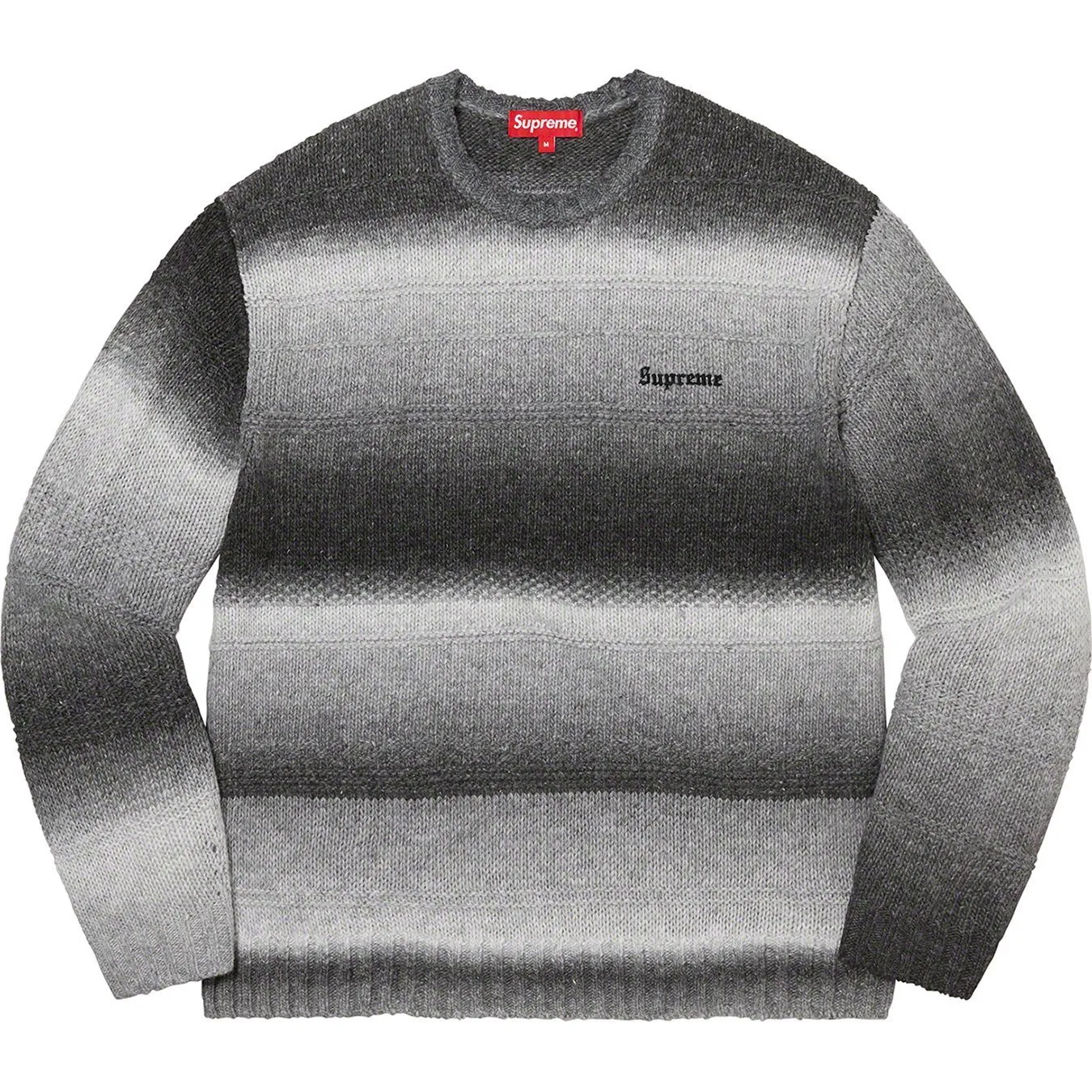 Supreme  |Unisex Sweat Street Style U-Neck Bi-color Long Sleeves Plain