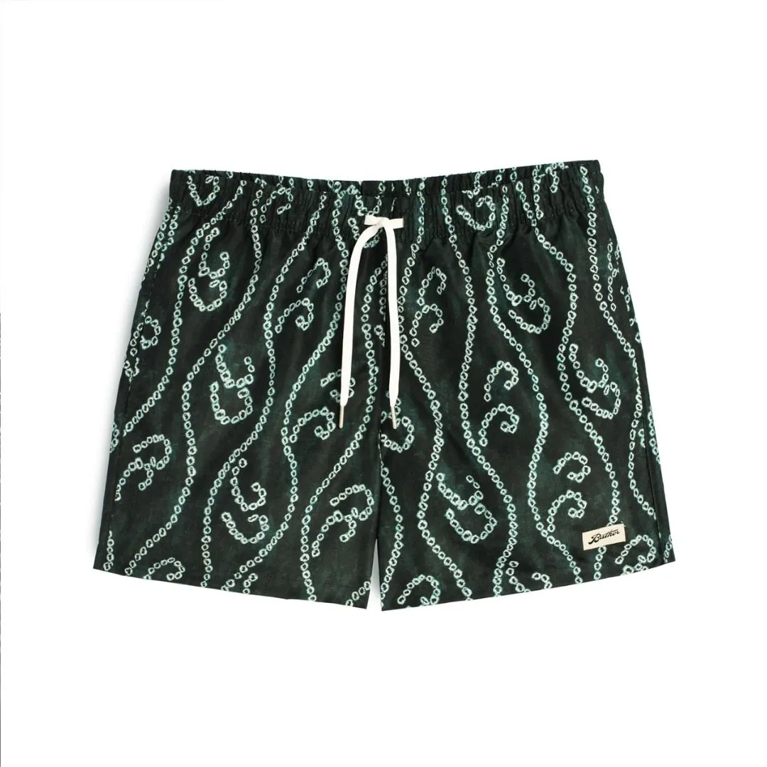 Swim Trunks (Green Hook + Loop)