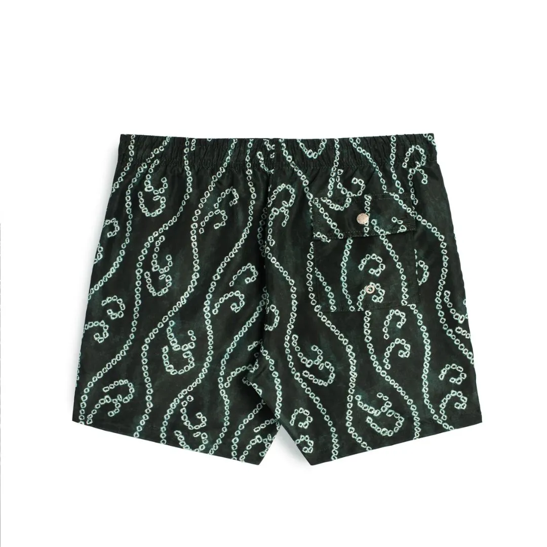 Swim Trunks (Green Hook + Loop)