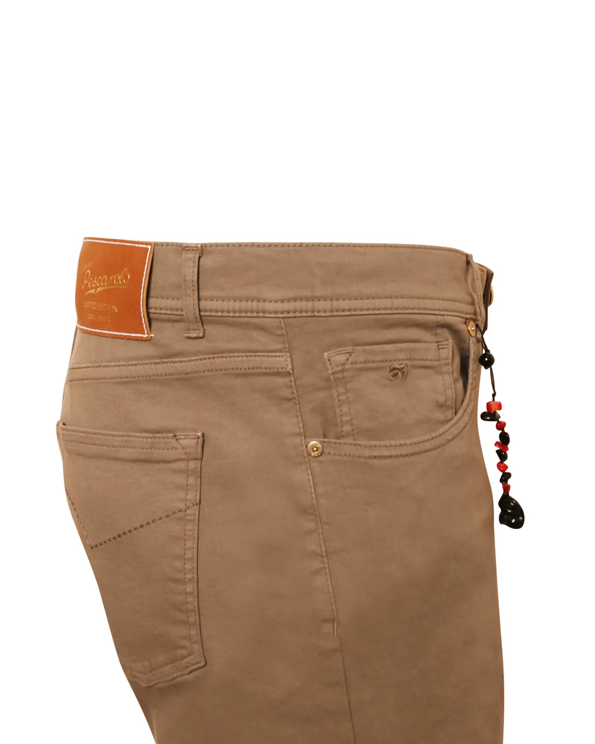 Tan Bull Denim 5 Pocket Pant