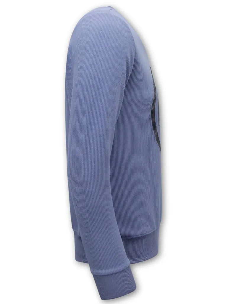 Top Star Men's Sweater ICON - Men's Sweater - Blue