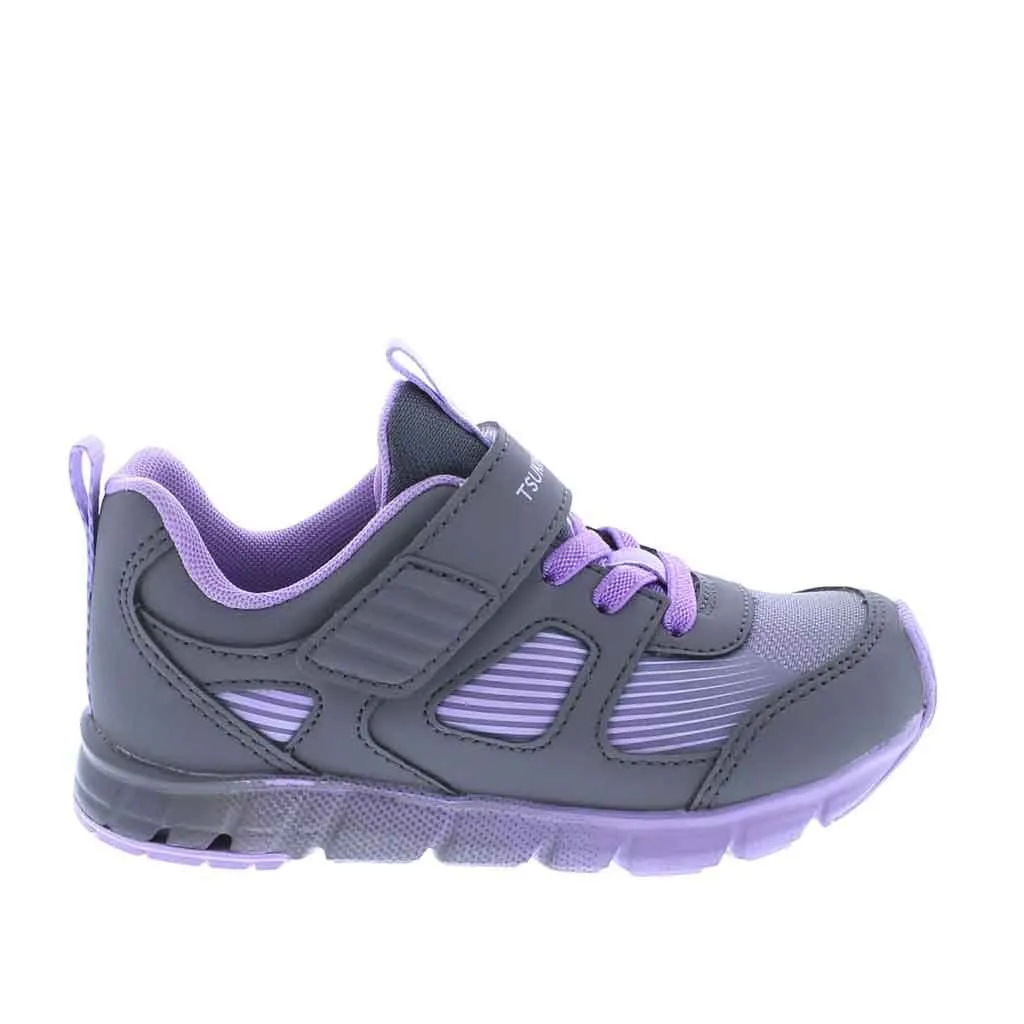 Tsukihoshi Streak Sneaker Youth - Ash/Purple