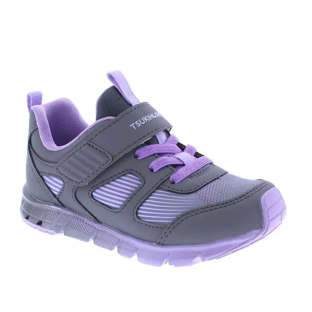 Tsukihoshi Streak Sneaker Youth - Ash/Purple