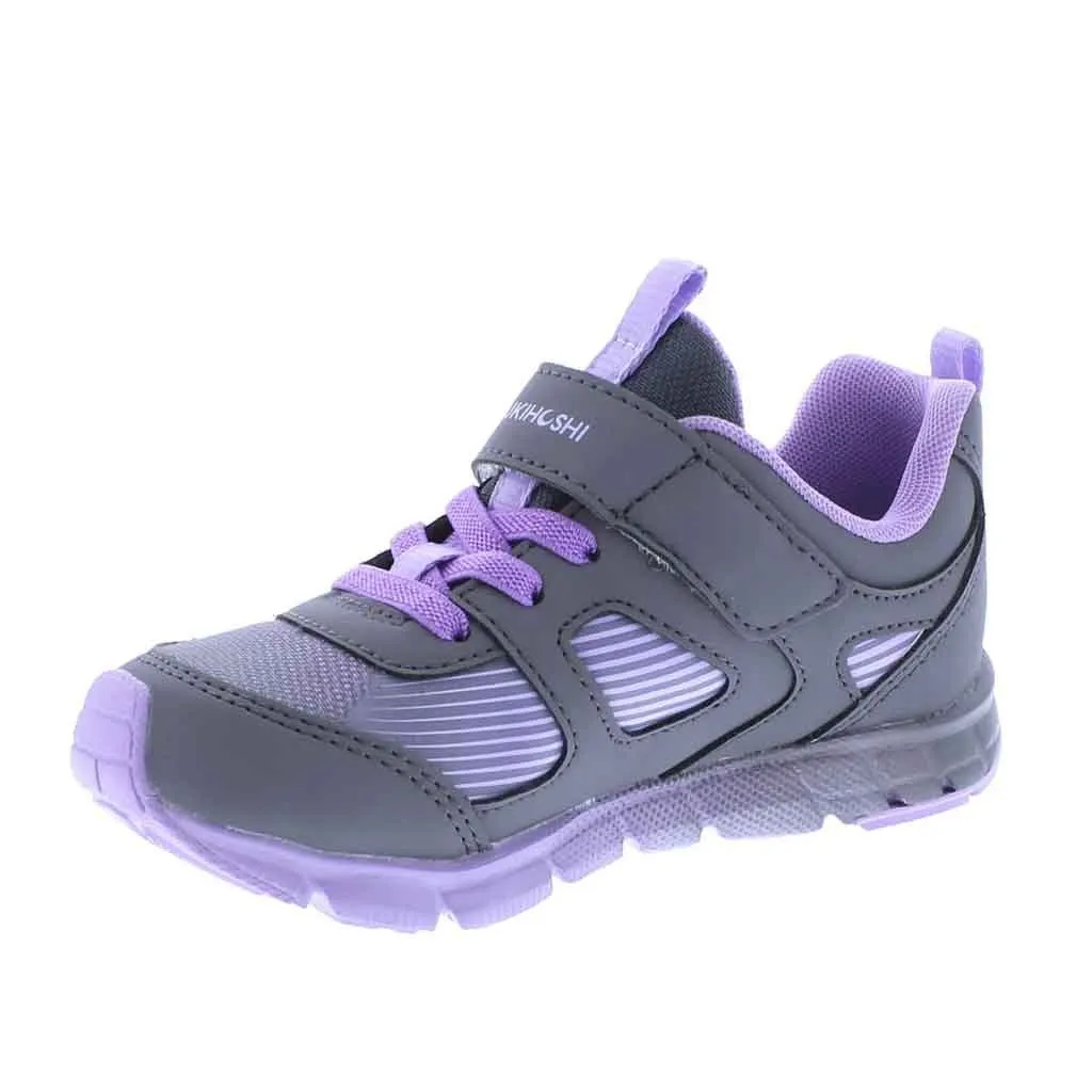 Tsukihoshi Streak Sneaker Youth - Ash/Purple