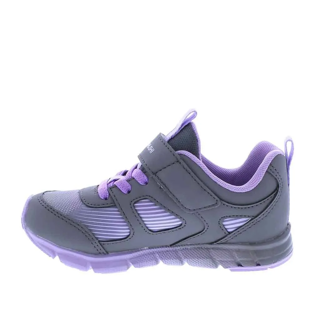 Tsukihoshi Streak Sneaker Youth - Ash/Purple