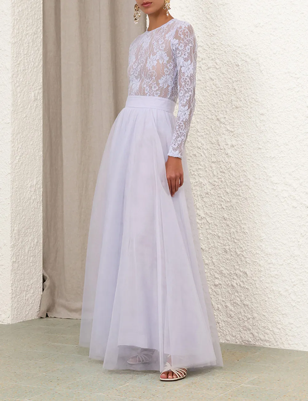 Tulle Maxi Skirt