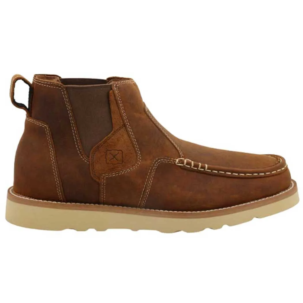 Twisted X Casual Gore B Toe Boot Oiled Saddle (Men's)