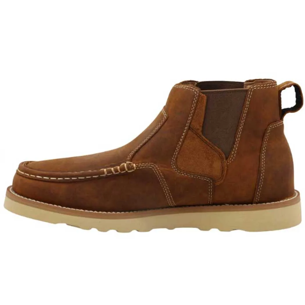 Twisted X Casual Gore B Toe Boot Oiled Saddle (Men's)