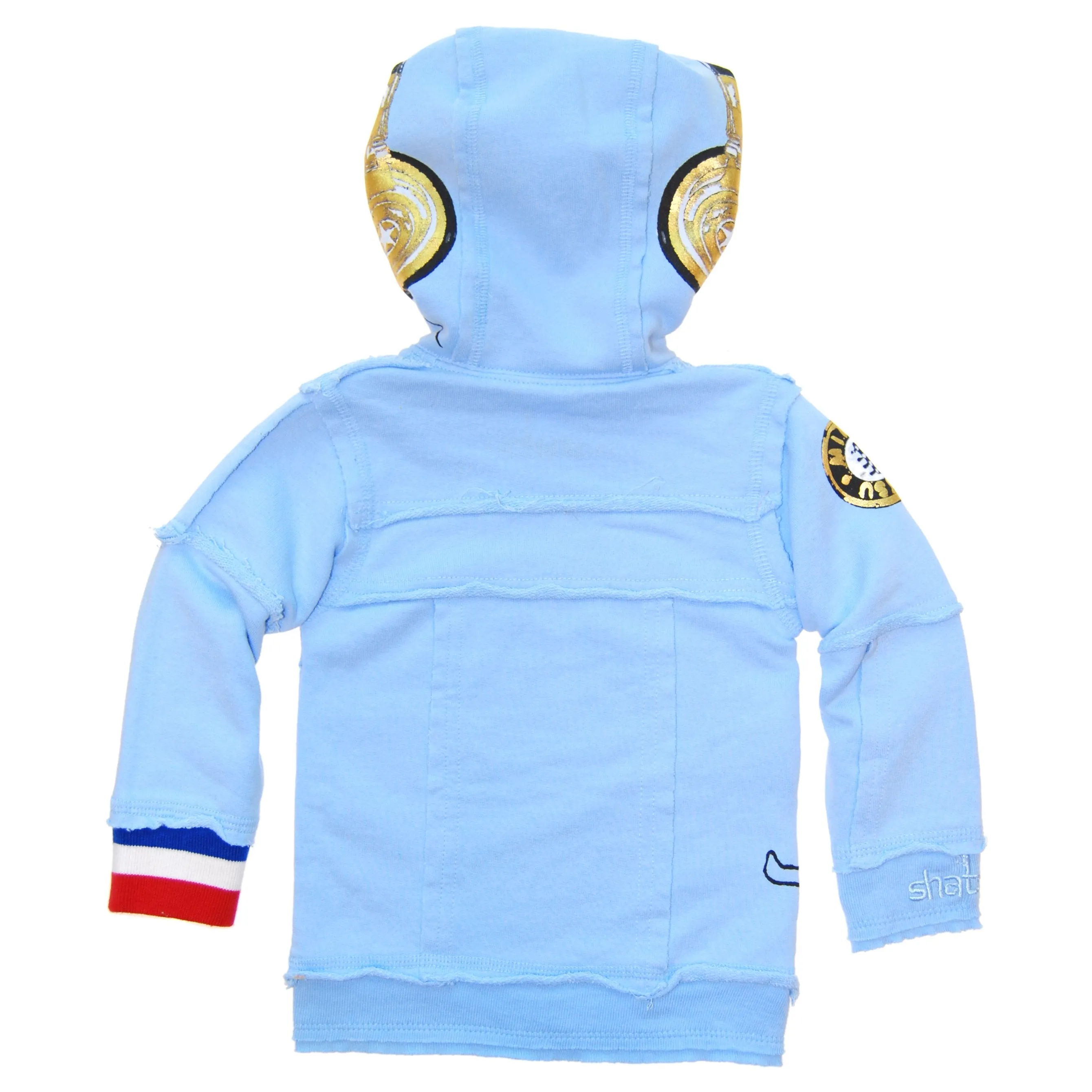 Underground DJ Blue  Baby Hoody by: Mini Shatsu