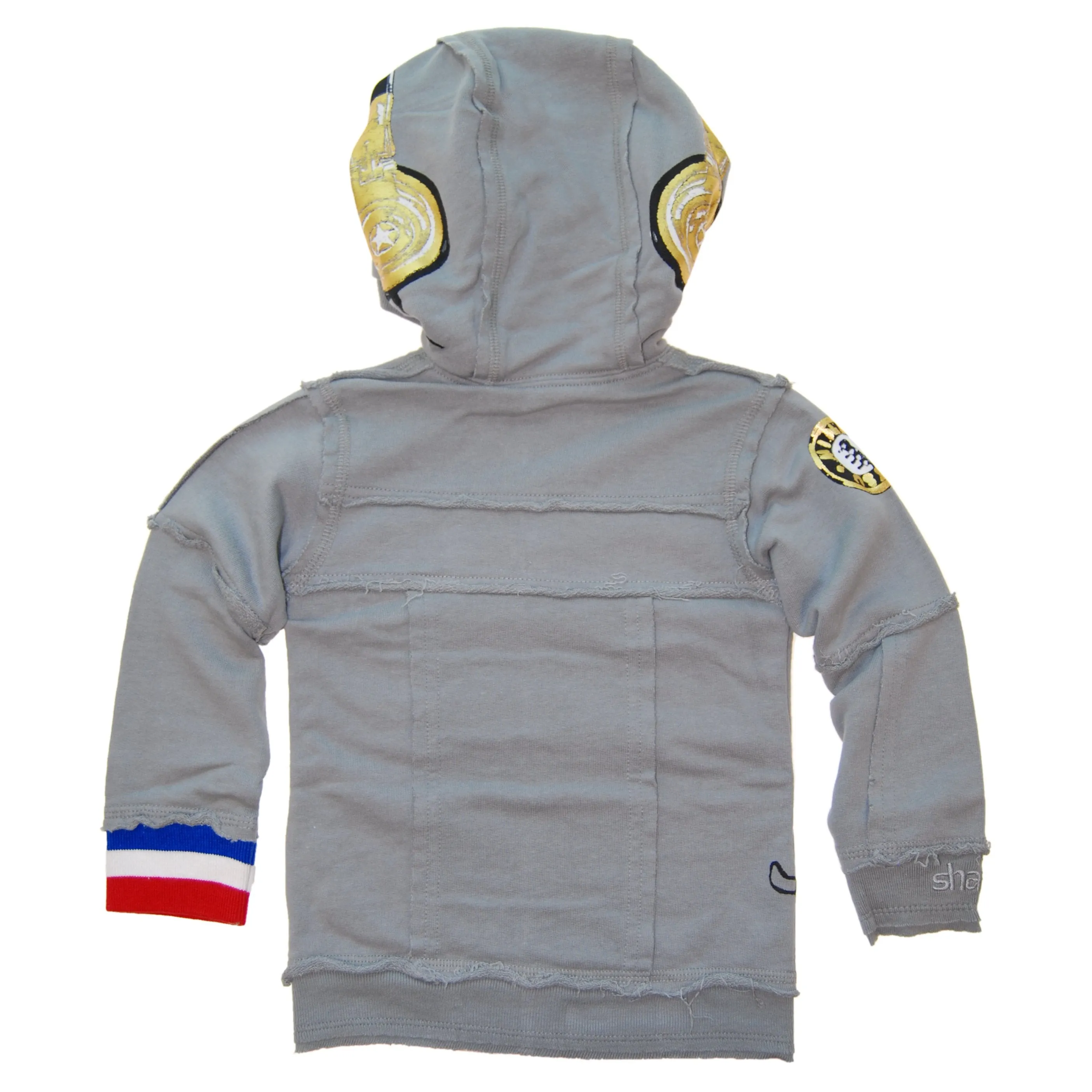 Underground DJ Grey Hoody by: Mini Shatsu