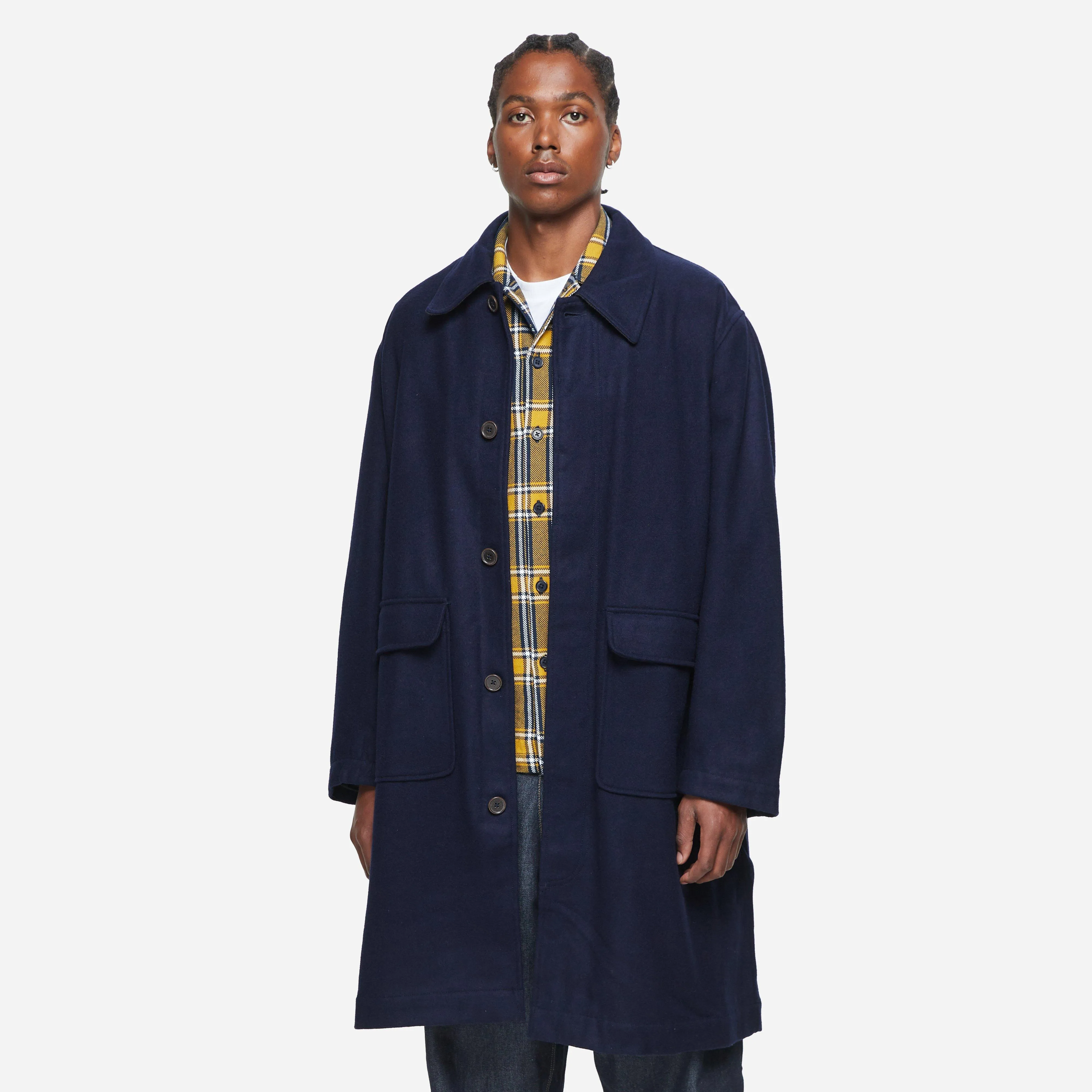 Universal Works Account Coat Melton