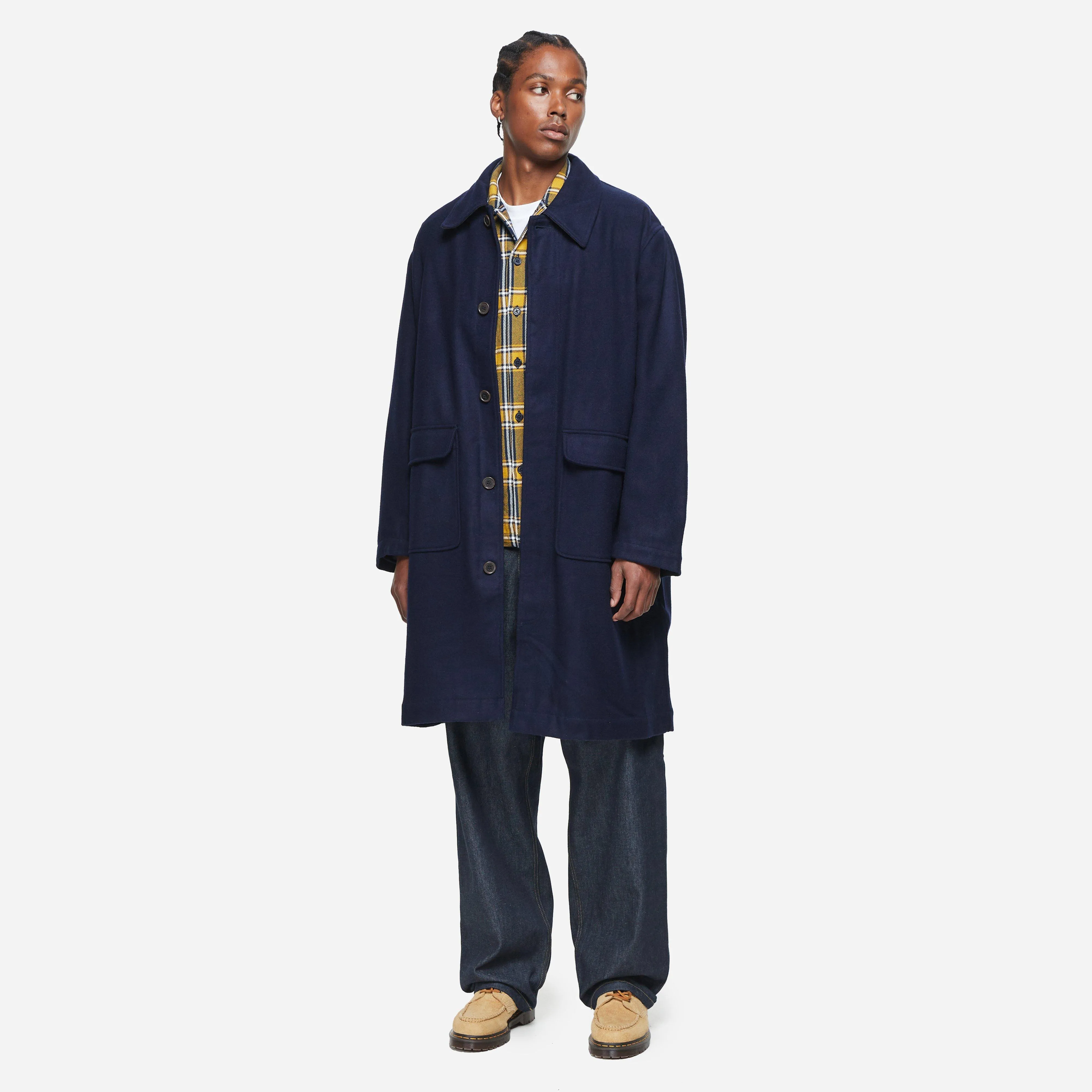 Universal Works Account Coat Melton