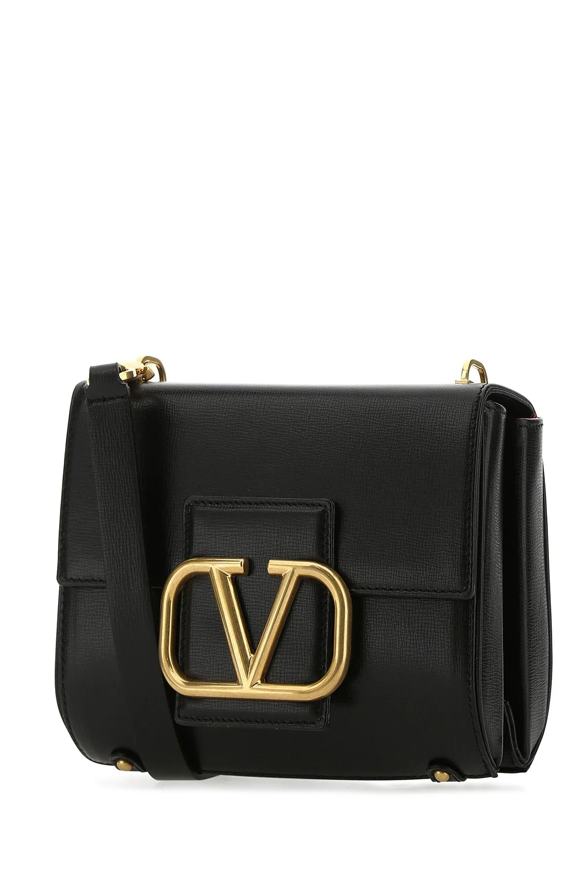 Valentino VLogo Plaque Shoulder Bag