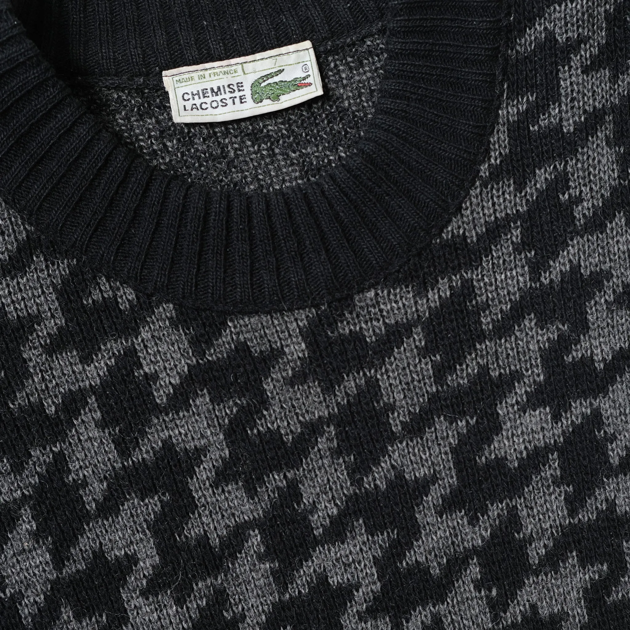 Vintage Lacoste Knit Sweater XLarge