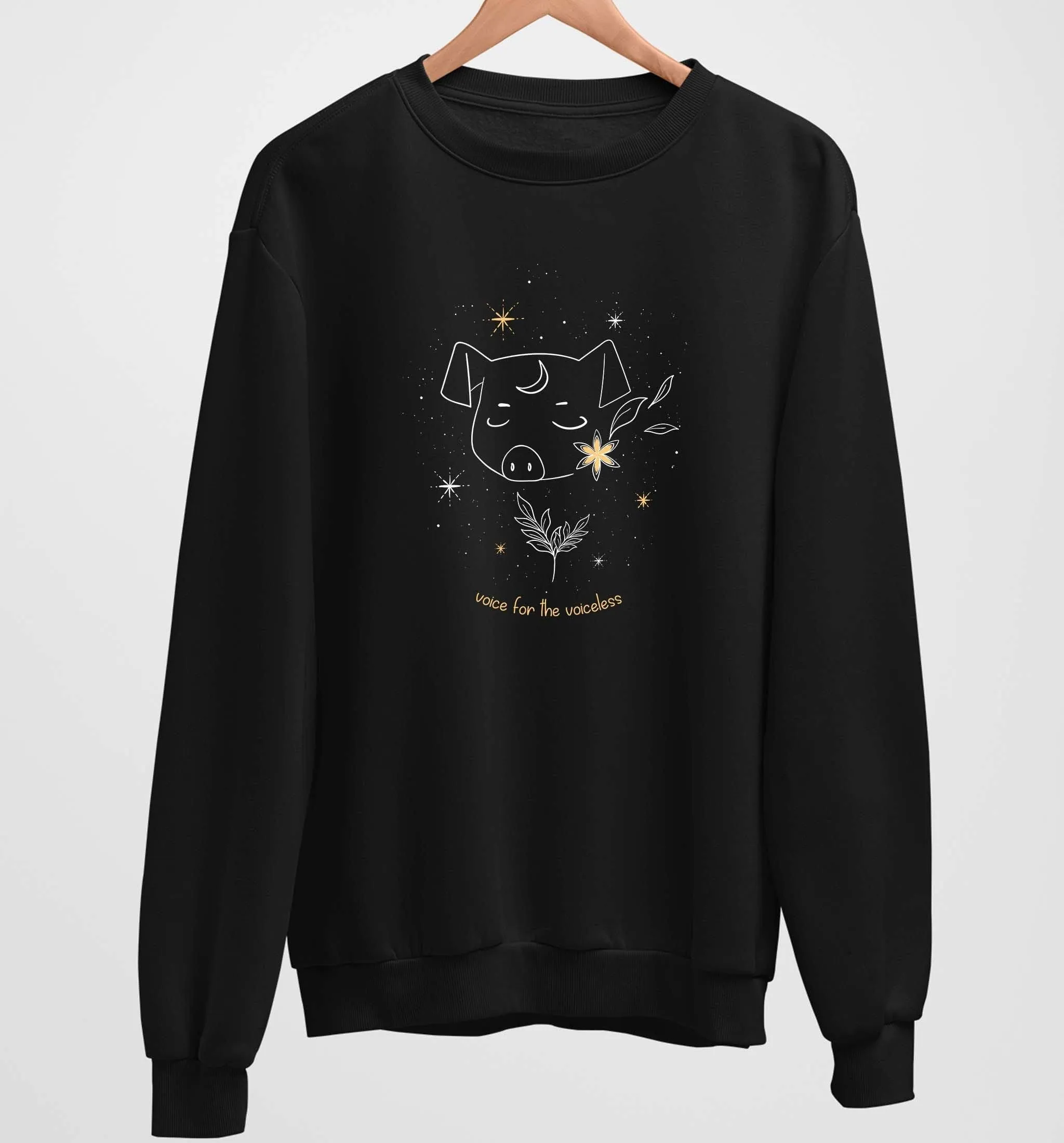 Voice For The Voiceless | Vegan Crewneck