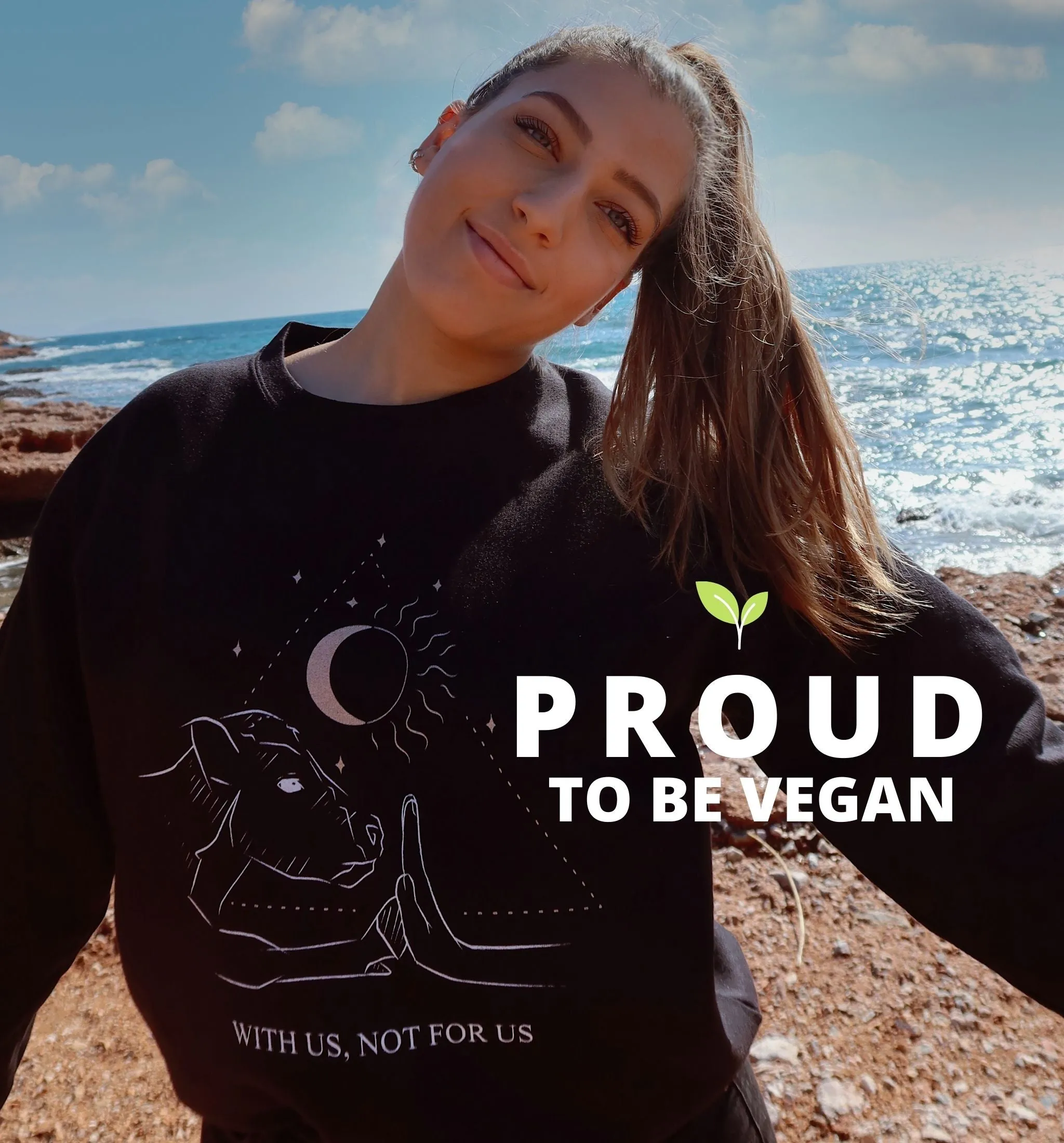 Voice For The Voiceless | Vegan Crewneck