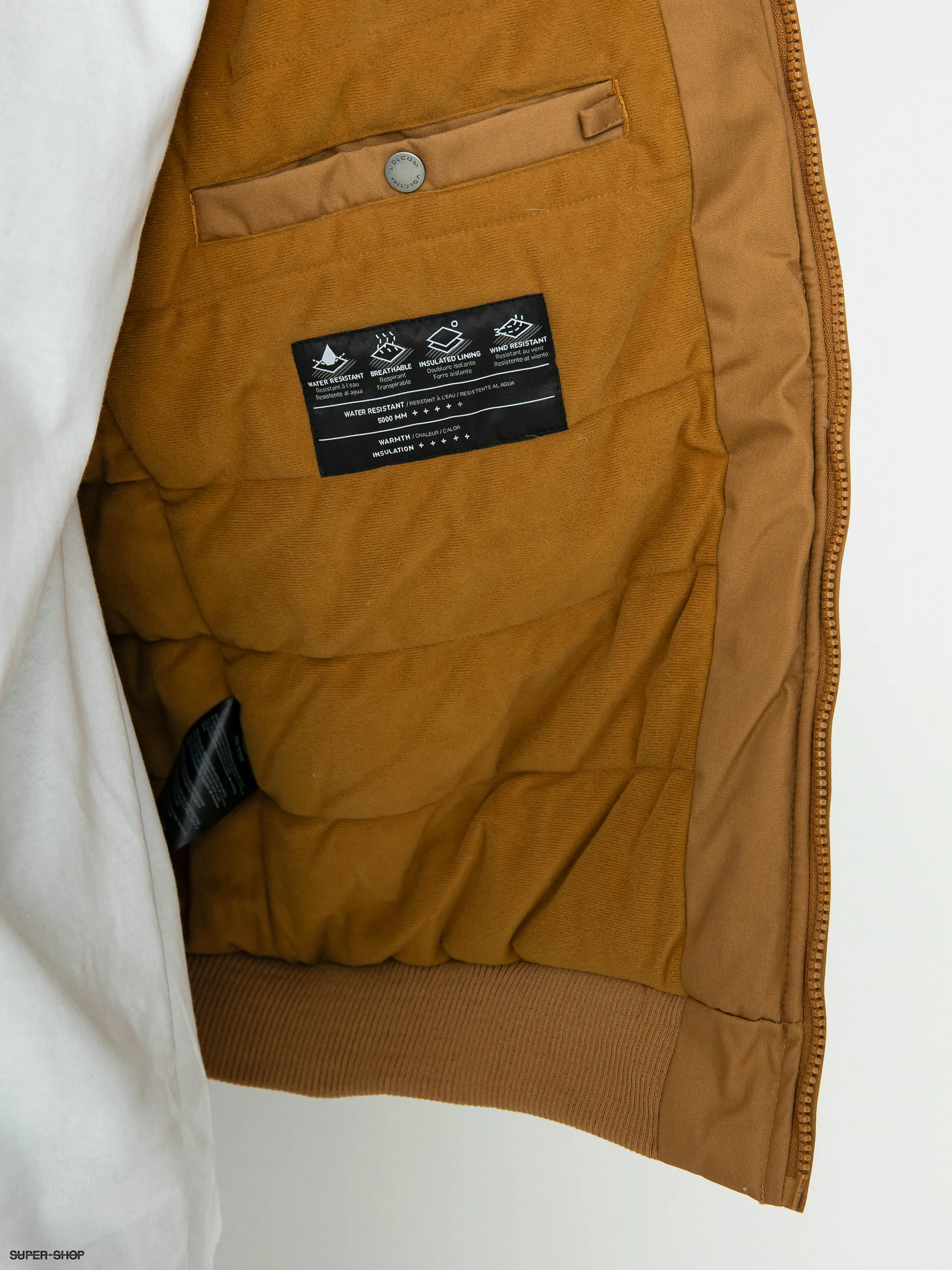 Volcom Hernan 5K Jacket (tobacco)