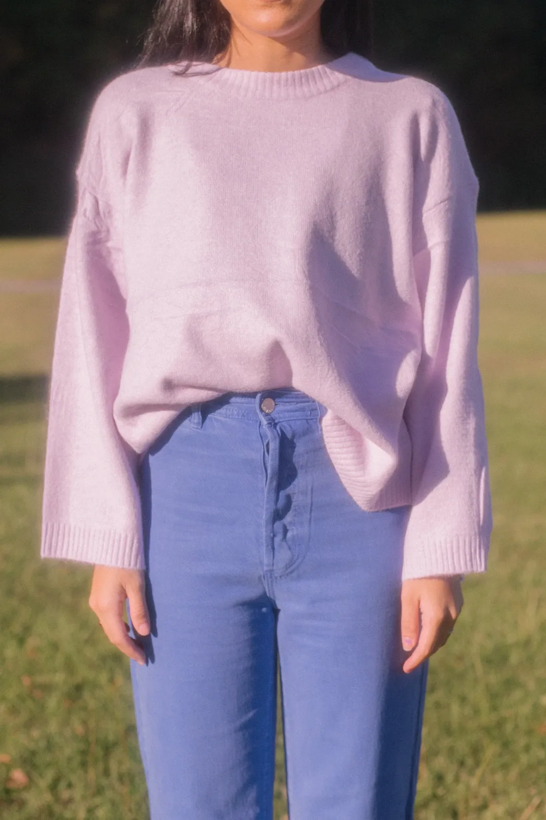 Weekend Sweater- Lavender