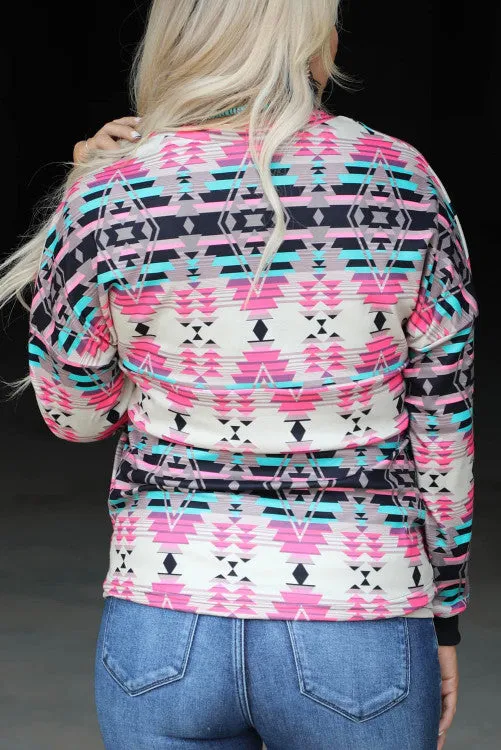 Western Aztec Pullover