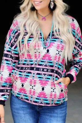 Western Aztec Pullover