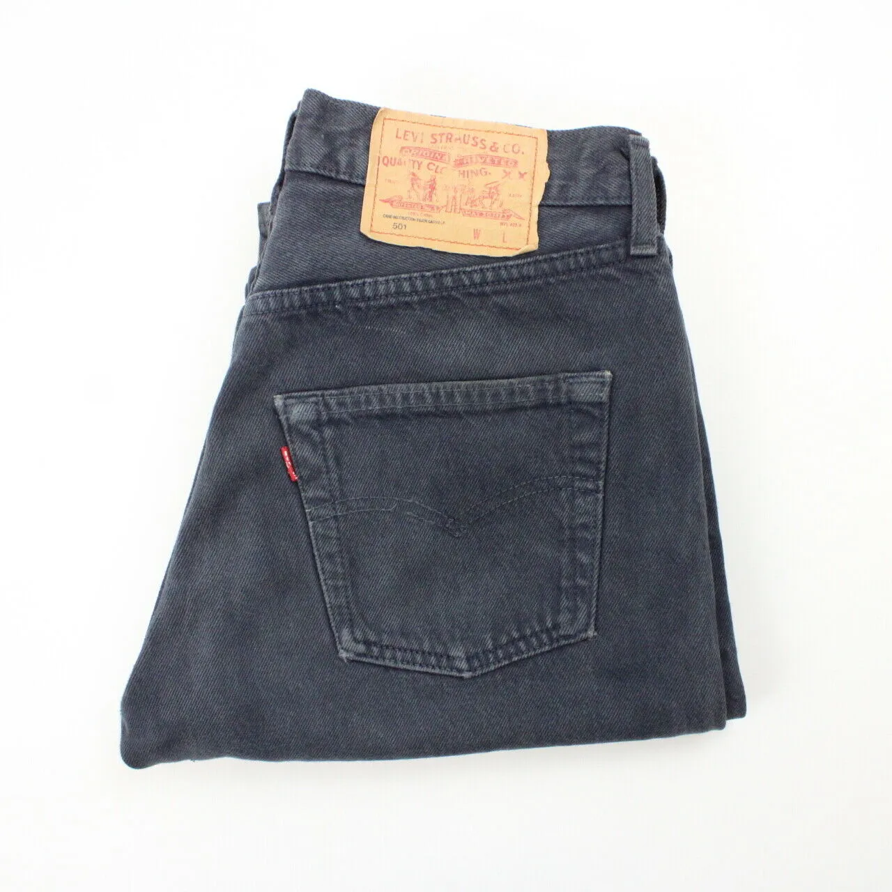 Womens LEVIS 501 Jeans Dark Grey | W29 L32