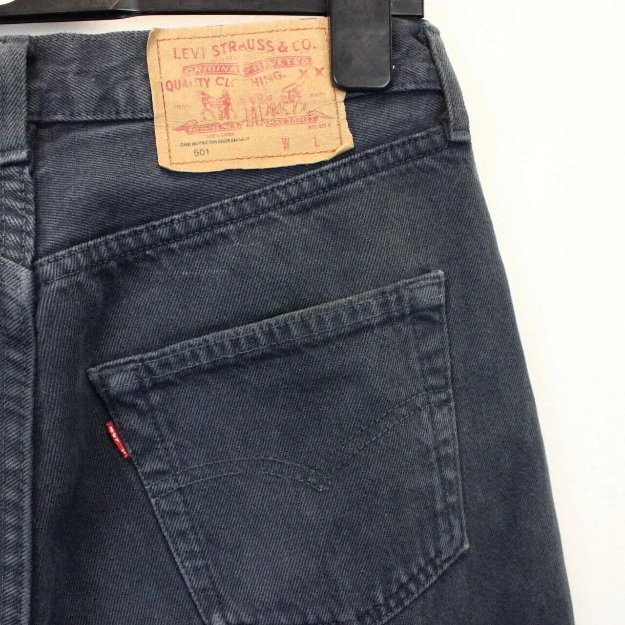 Womens LEVIS 501 Jeans Dark Grey | W29 L32