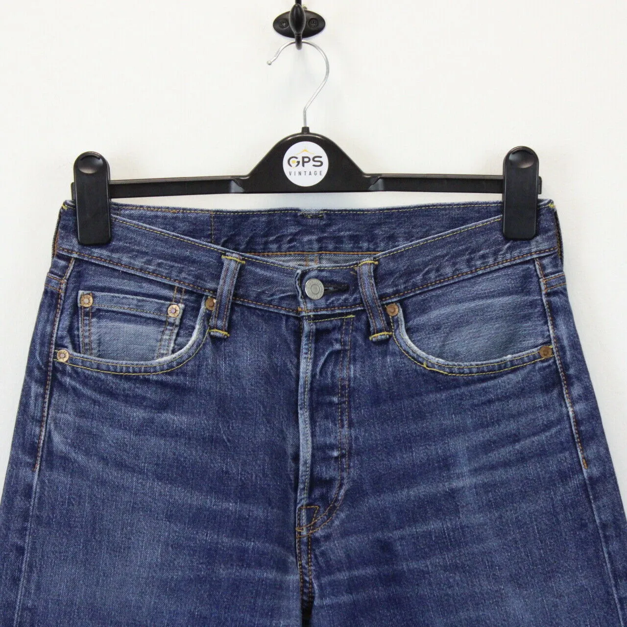 Womens LEVIS 501 Jeans Mid Blue | W30 L34