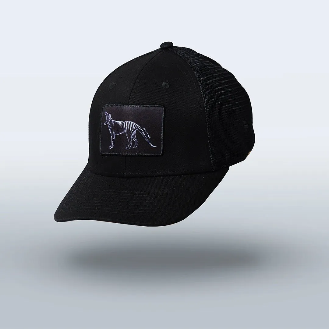 Women's Tasmania Tiger Black Tarkine Trucker Hat