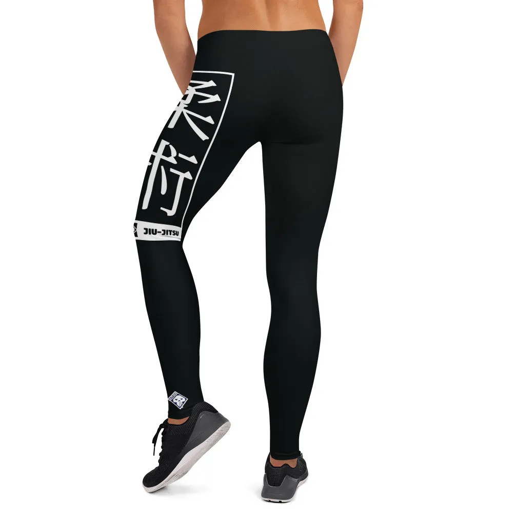 Women's Yoga Pants Workout Leggings For Jiu Jitsu 015 - Noir