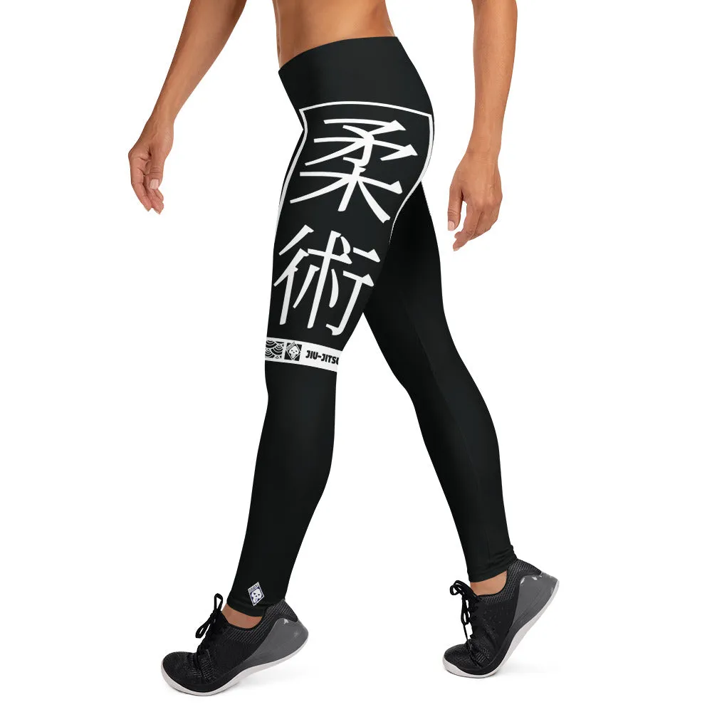 Women's Yoga Pants Workout Leggings For Jiu Jitsu 015 - Noir