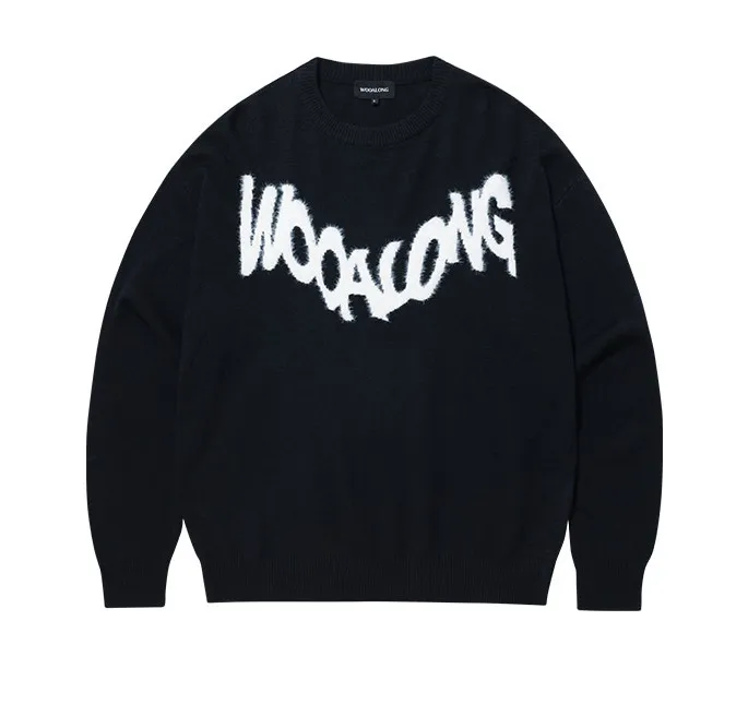 WOOALONG  |Crew Neck Stripes Unisex Nylon Street Style U-Neck