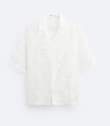 ZARA  |Short Sleeves Shirts