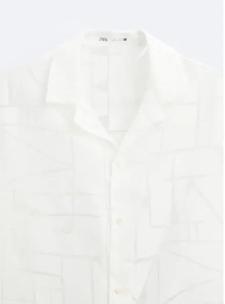 ZARA  |Short Sleeves Shirts